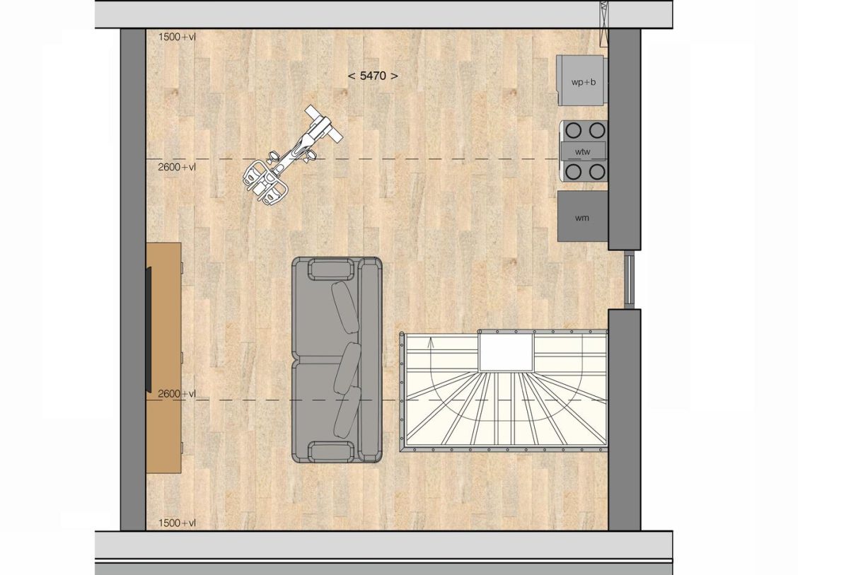 Te Koop: Foto Woonhuis aan de Twee onder een Kapwoning met berging en gro 1 in Nistelrode