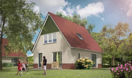 Te Koop: Foto Woonhuis aan de Boerhaarsveld Kavel 29 in Schoonloo