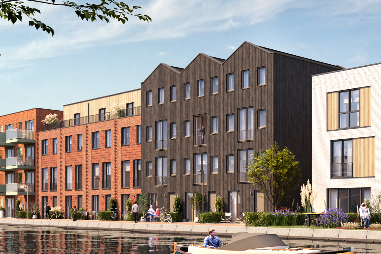 Te Koop: Foto Woonhuis aan de Pakhuizen C1 in Leiden