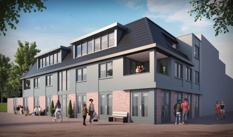 Koop  Beilen  Brinkstraat - 6 appartementen  Type A-B B – Hoofdfoto