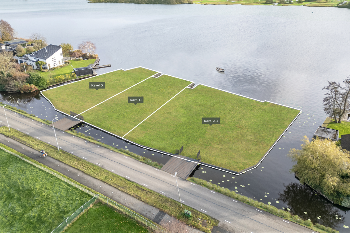 Te Koop: Foto Bouwgrond aan de Bouwkavels Kavel A+B in Nieuwkoop