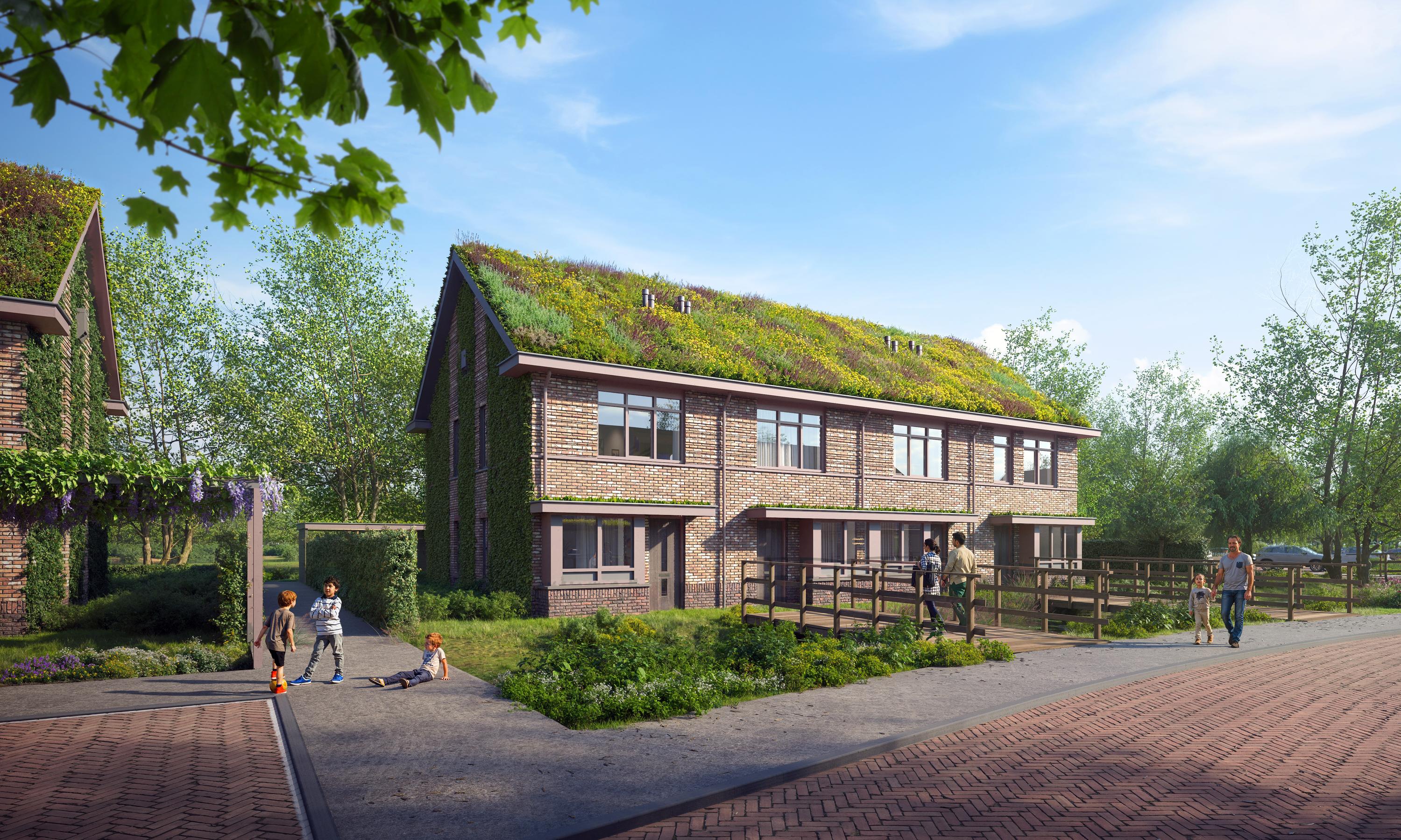 Te Koop: Foto Woonhuis aan de Korenbloem 0 - Hoek in Nieuwveen