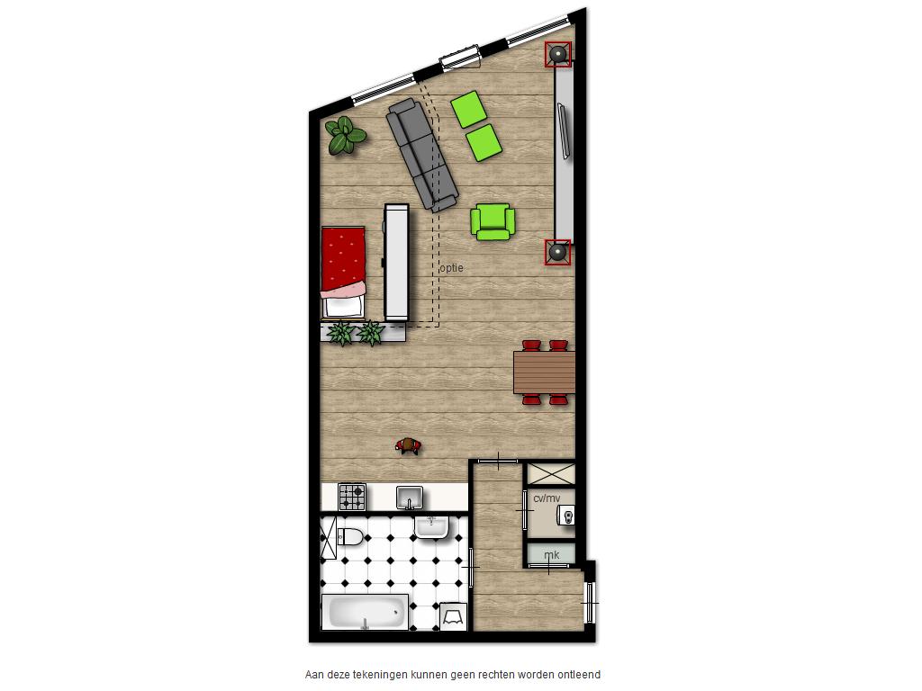 Te huur: Foto Appartement aan de Landstraat 8-11 in Aalten