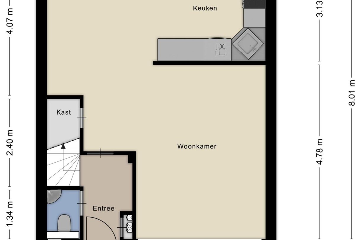 Te koop: Foto Woonhuis aan de Botterlaan 45 in Zaandam