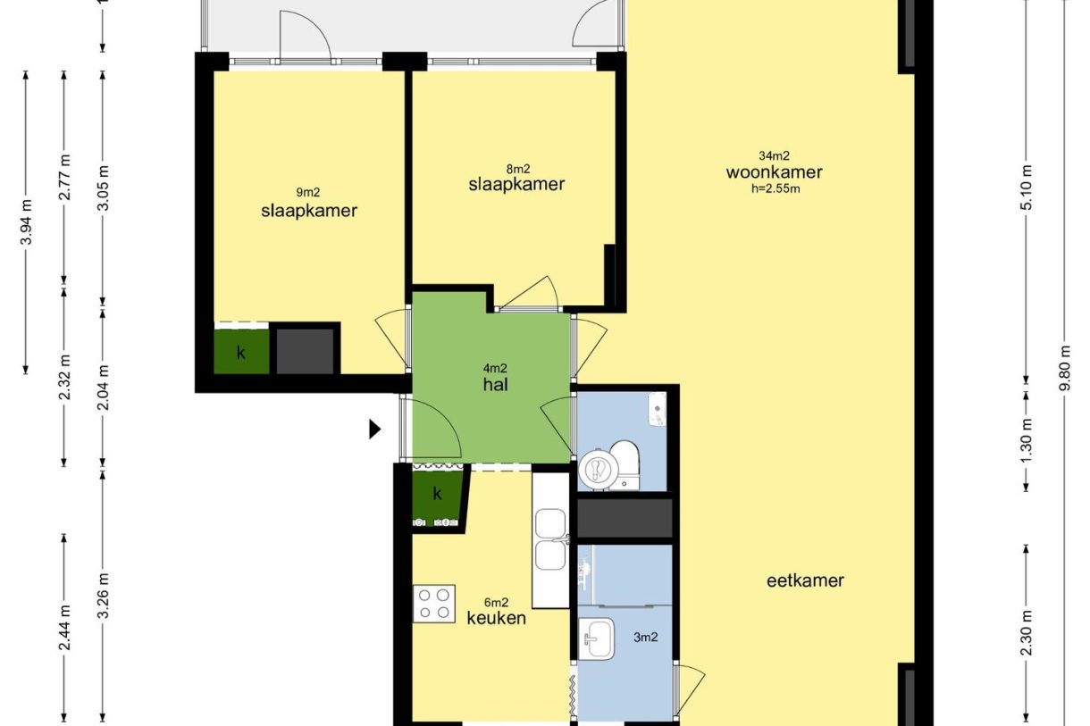 Te koop: Foto Appartement aan de Tolsteegplantsoen 32-3 in Utrecht