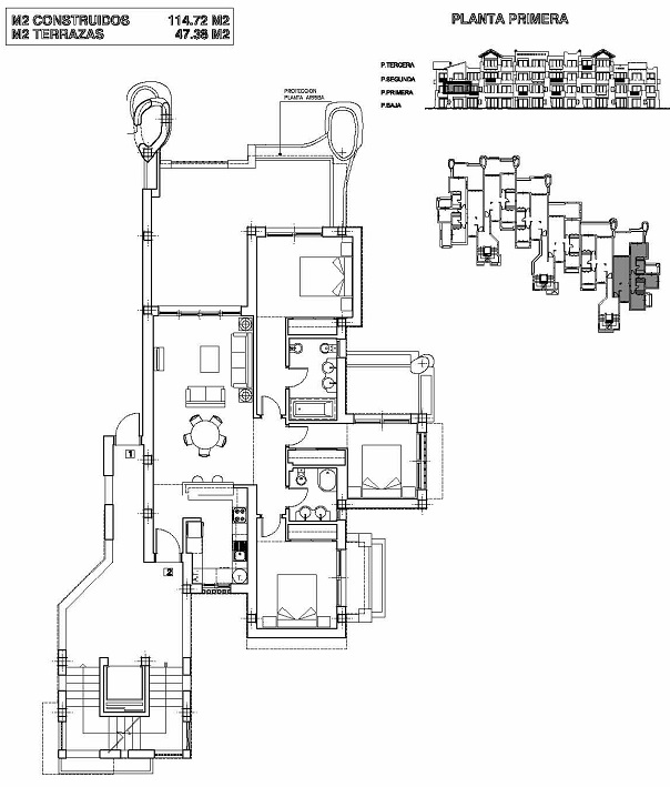 Te koop: Foto Appartement aan de Calle Bonsai in Torre-Pachecco