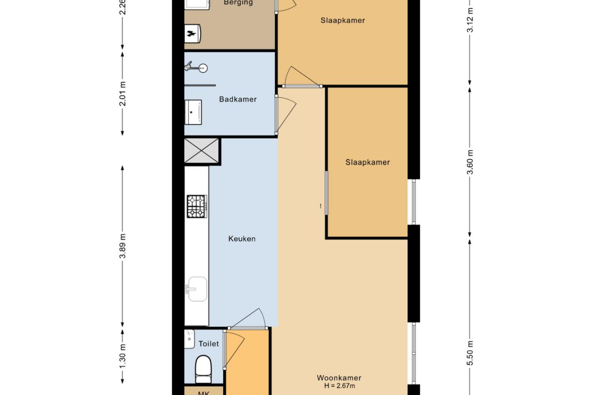 Te koop: Foto Appartement aan de Jan de Ridderstraat 63 in Noordwijk