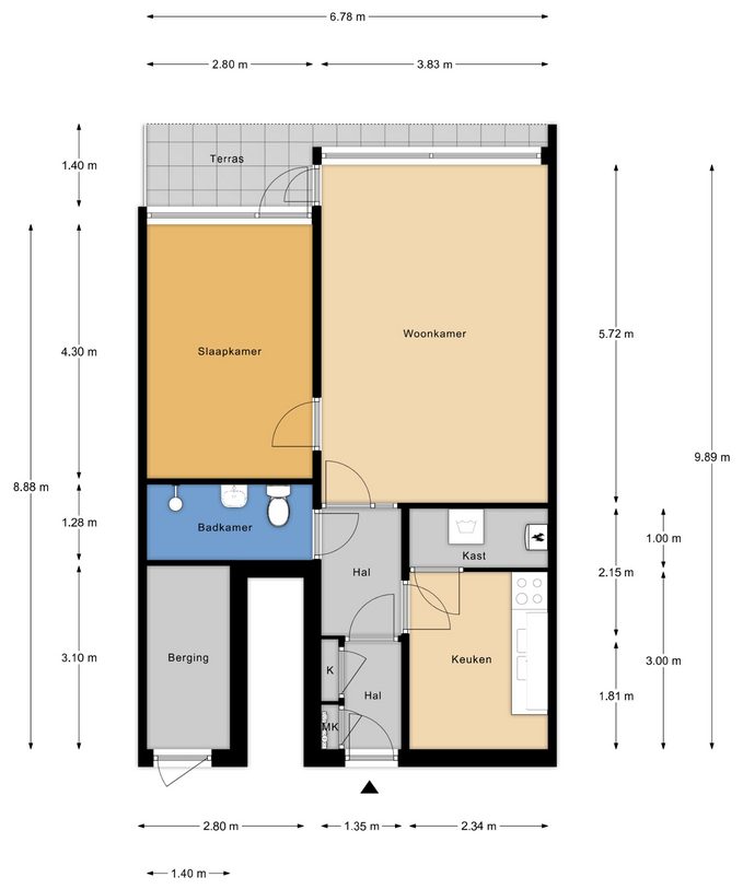Te koop: Foto Appartement aan de Stania 13 in Drachten