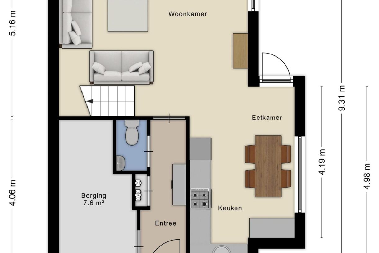 Te koop: Foto Woonhuis aan de W.F. Hermansstraat 50 in Arnhem