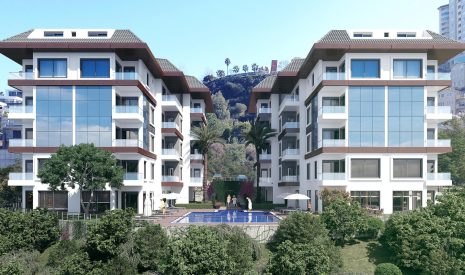 Te koop: Foto Appartement aan de GOLDCITY - Signature 2+1 ong in Kargicak, Alanya