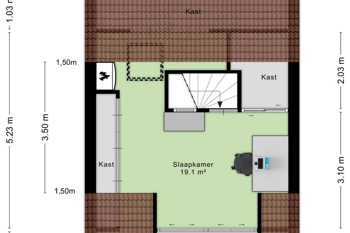 Te koop: Foto Woonhuis aan de Dr. Willem Dreessingel 78 in Arnhem