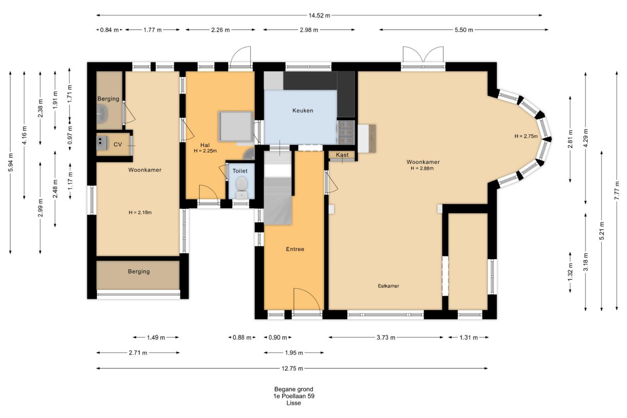 Te koop: Foto Woonhuis aan de 1e Poellaan 59 in Lisse