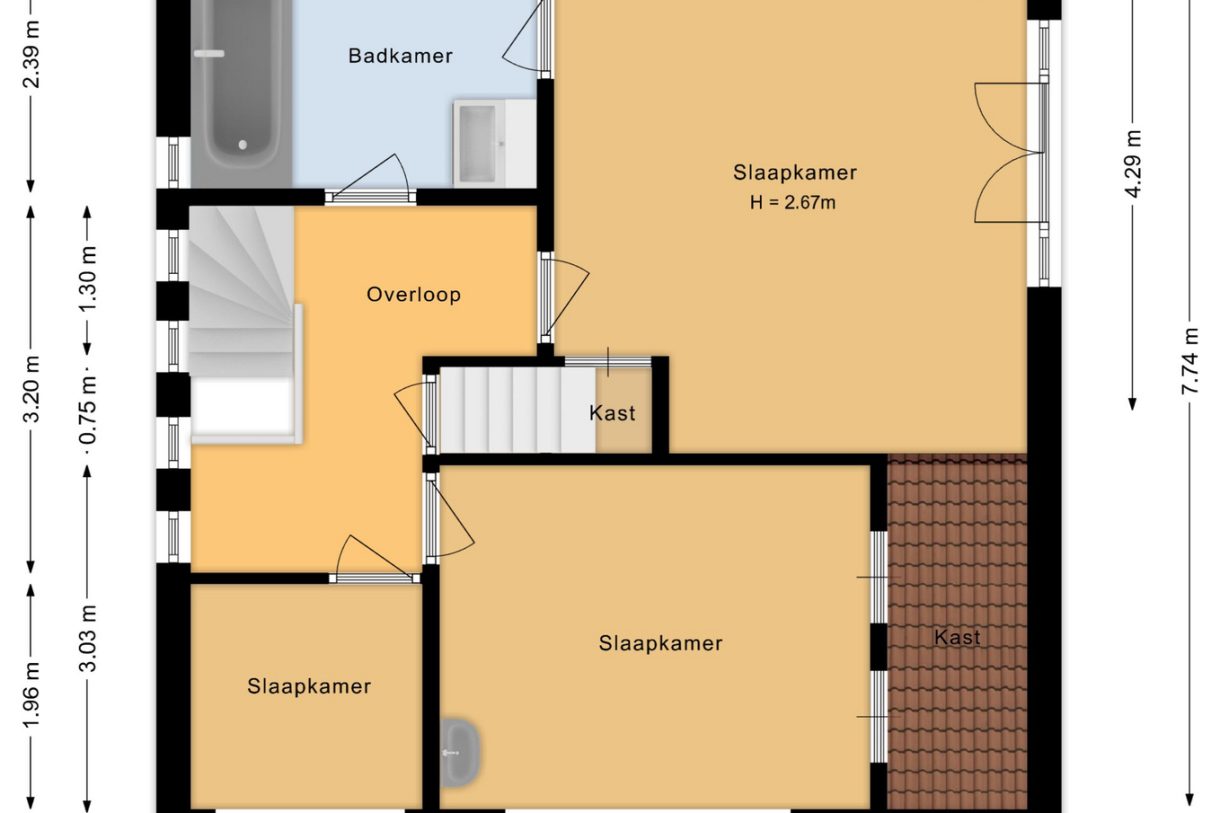 Te koop: Foto Woonhuis aan de 1e Poellaan 59 in Lisse