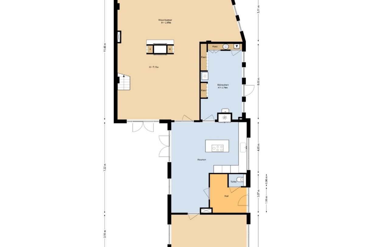 Te koop: Foto Woonhuis aan de Rijnsburgerweg 94 in Rijnsburg