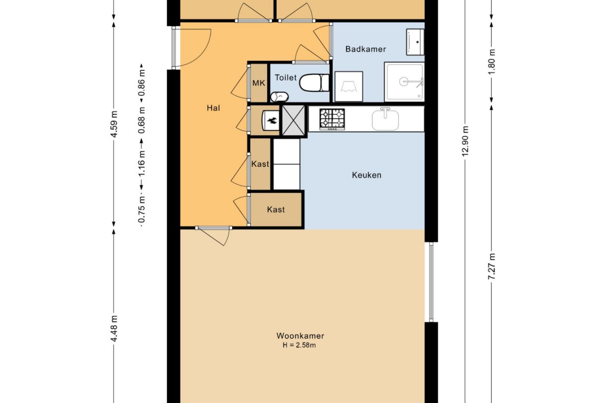 Te koop: Foto Appartement aan de Jan van Henegouwenweg 52 in Noordwijk