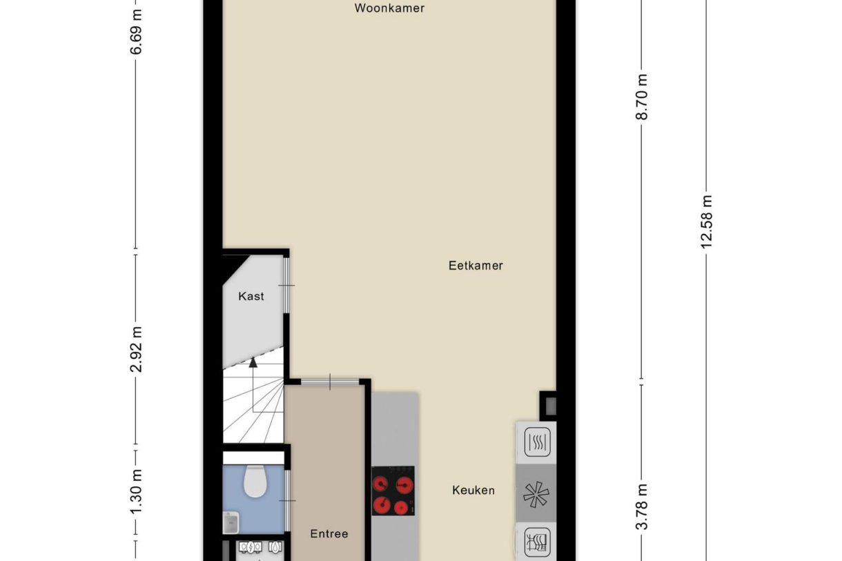 Te koop: Foto Woonhuis aan de Fortuinlaan 100 in Krommenie