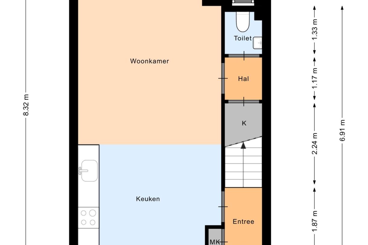 Te huur: Foto Appartement aan de Heiligeweg 91C in Krommenie