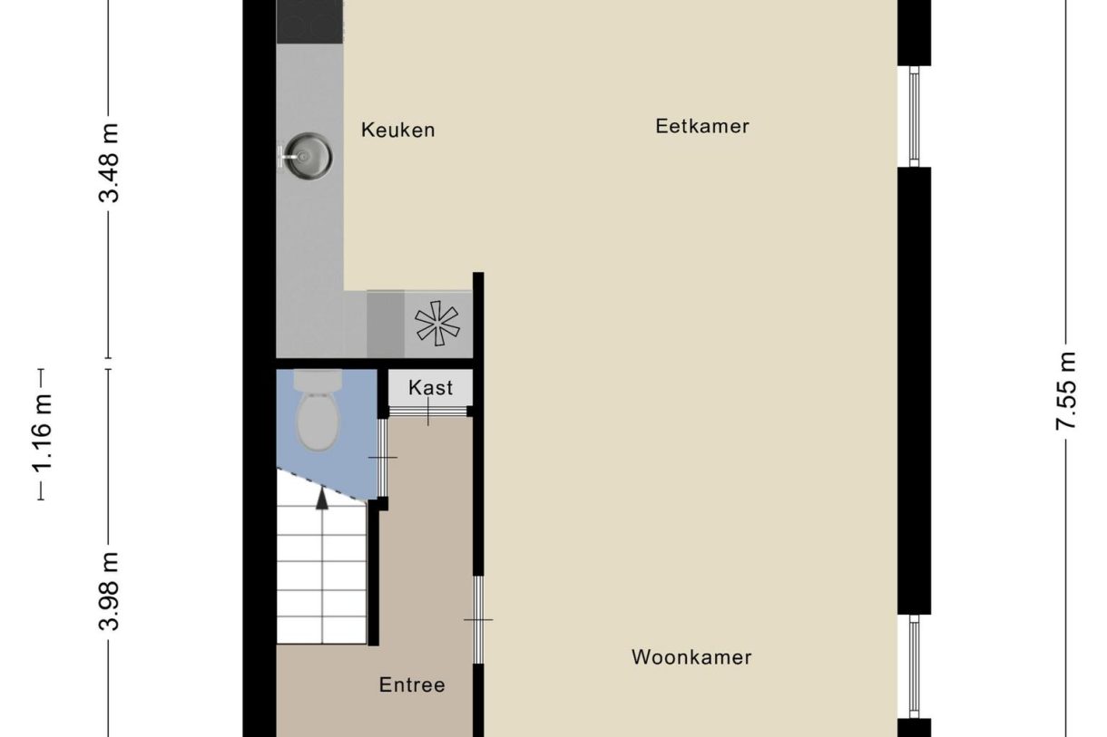 Te koop: Foto Woonhuis aan de Goeman Borgesiusstraat 2 in Zaandijk