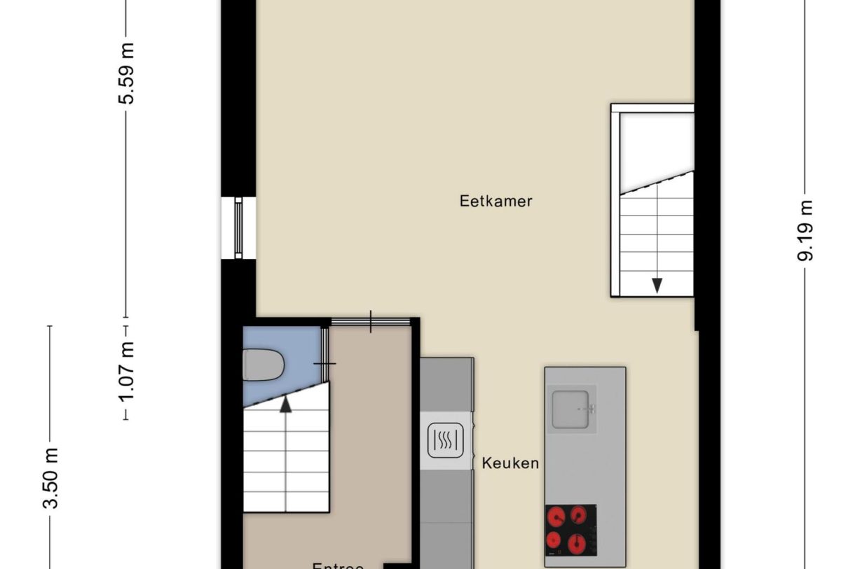 Te koop: Foto Woonhuis aan de Westzanerdijk 98 in Zaandam