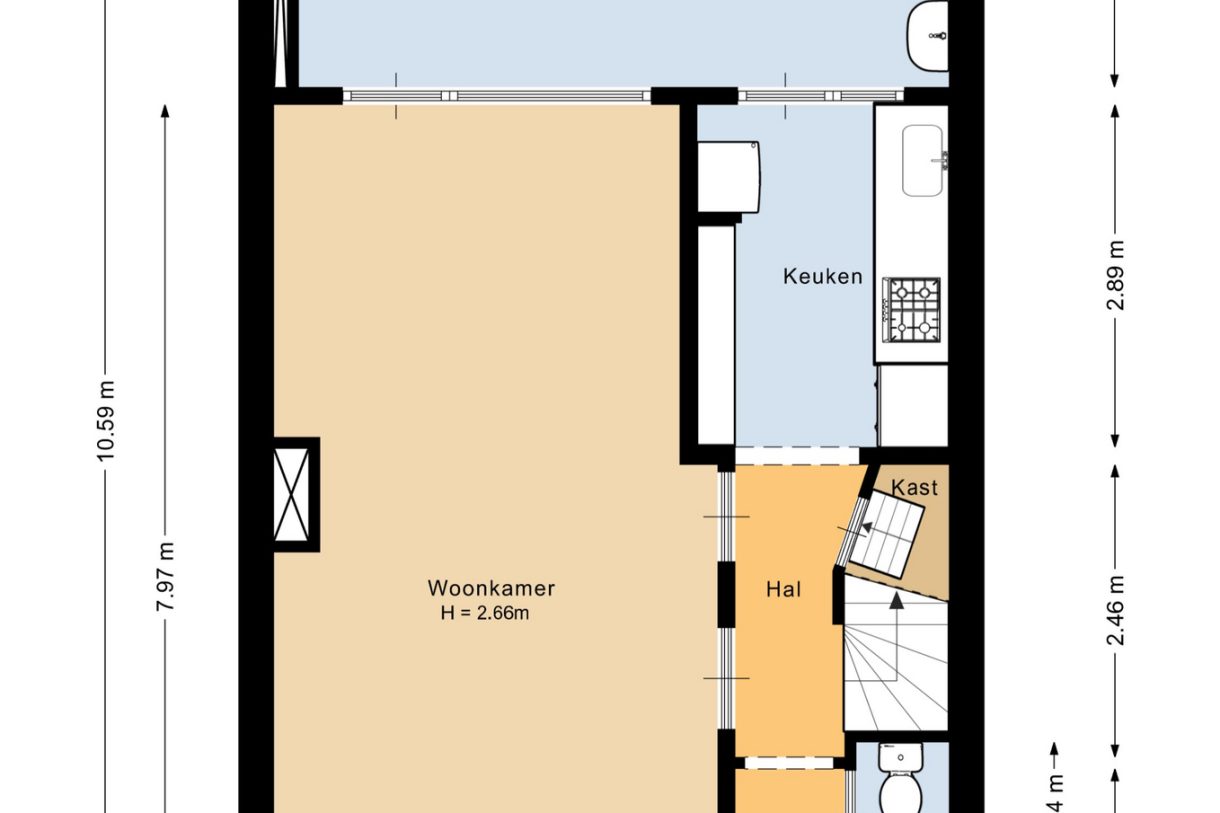 Te koop: Foto Woonhuis aan de Clusiuslaan 309 in Zaandam