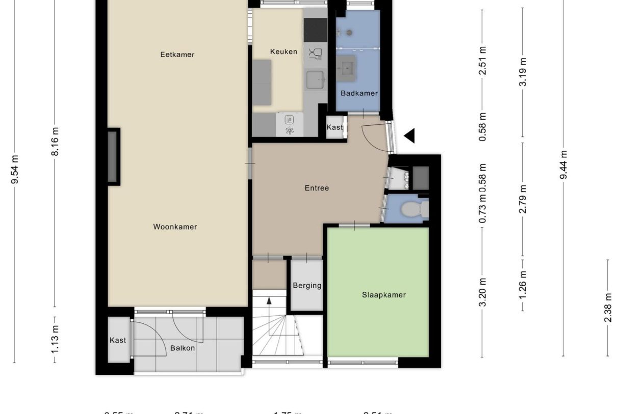 Te koop: Foto Appartement aan de Scheldestraat 51 in Purmerend