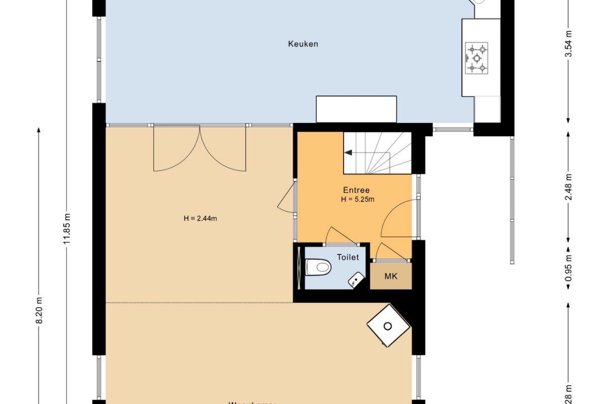 Te koop: Foto Woonhuis aan de Viaductweg 54 in Noordwijkerhout