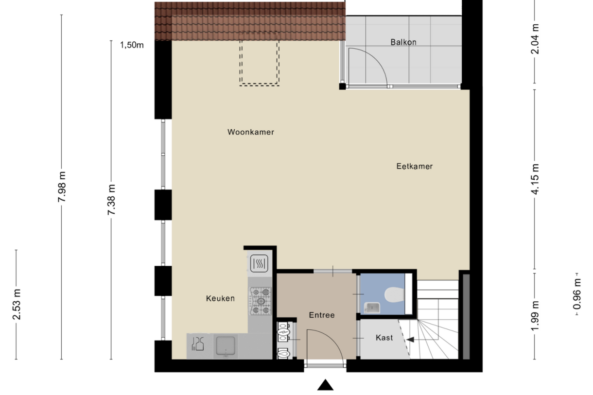 Te koop: Foto Appartement aan de Willem Jansenstraat 45 in Westzaan