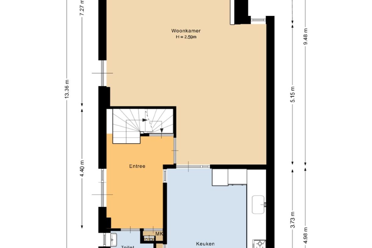 Te koop: Foto Woonhuis aan de Oosteinde 33 in Wormer