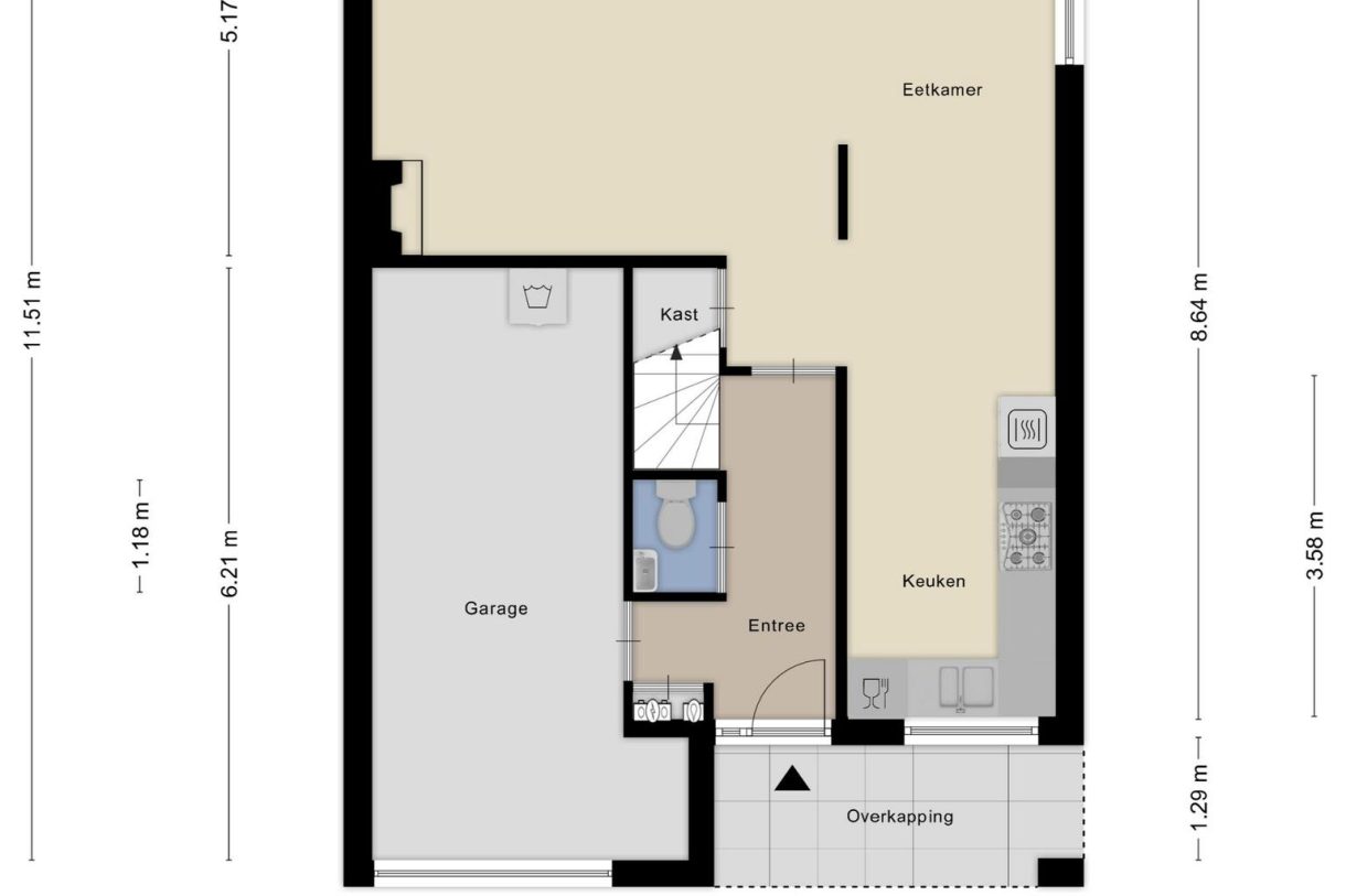 Te koop: Foto Woonhuis aan de Symfonie 95 in Zaandam