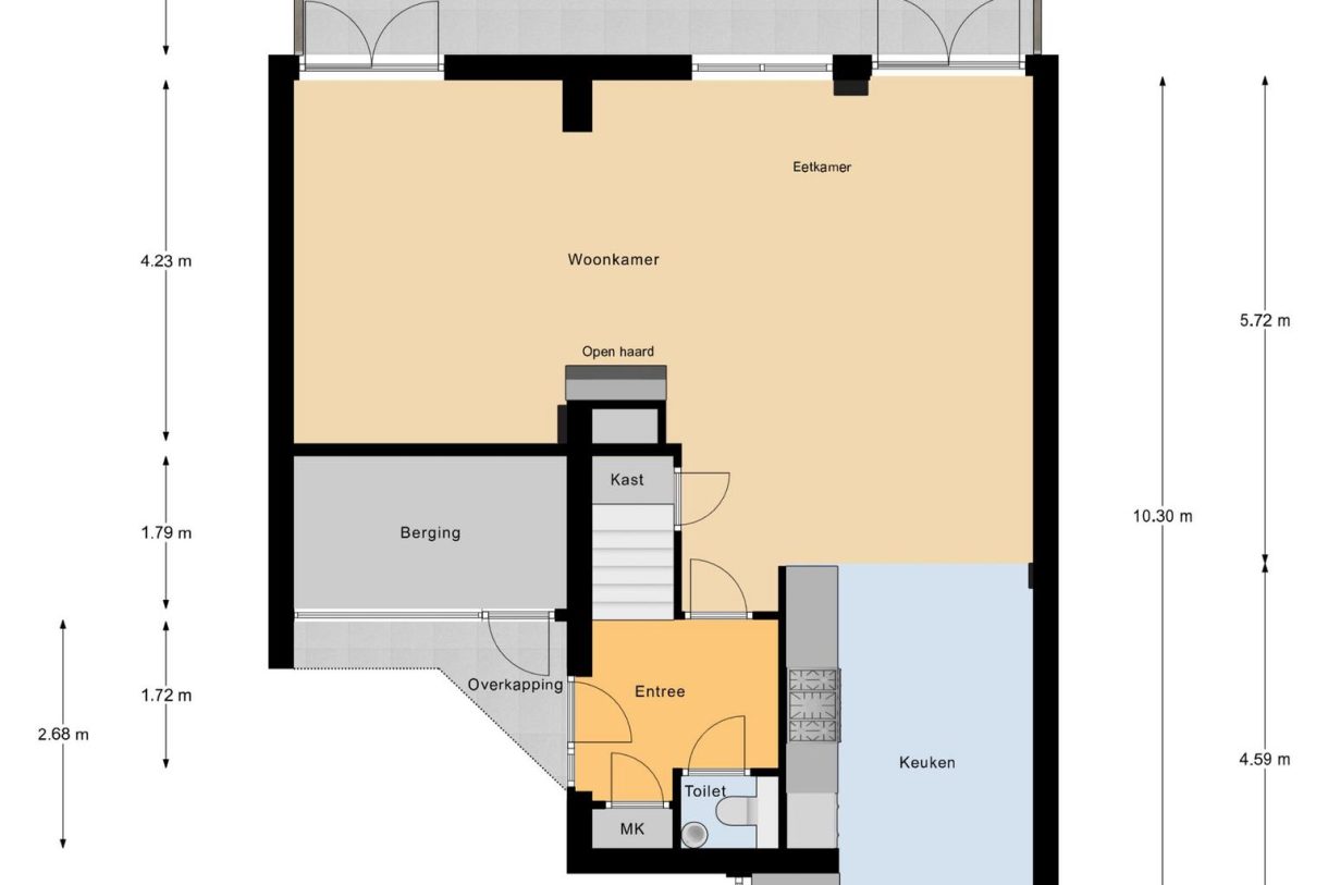 Te koop: Foto Woonhuis aan de Bovenveen 12 in Zaandam