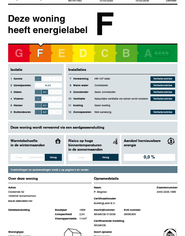 Te koop: Foto Woonhuis aan de Oosteinde 52 in Schermerhorn