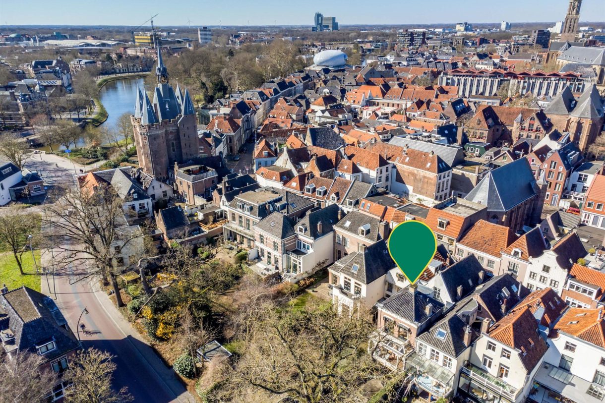 Te koop: Foto Woonhuis aan de Wilhelminasingel 1 in Zwolle