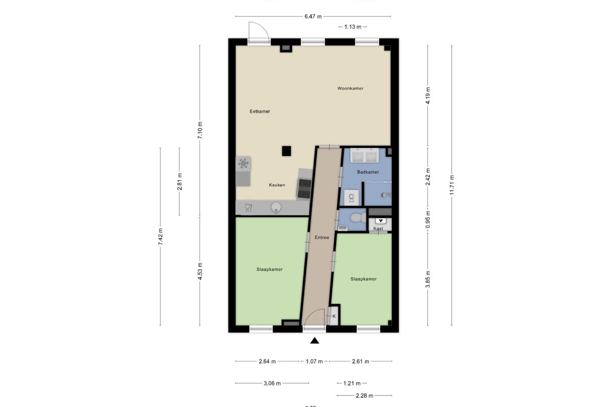 Te koop: Foto Appartement aan de Kapelaan Gerrit Grootstraat 11 in Zaandam