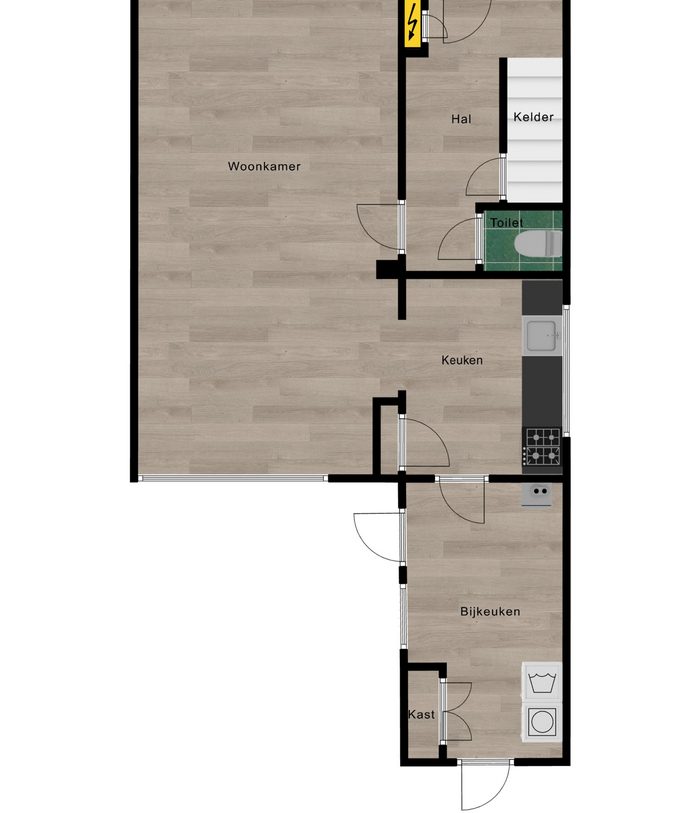 Te koop: Foto Woonhuis aan de Meeuwenstraat 1a in Foxhol