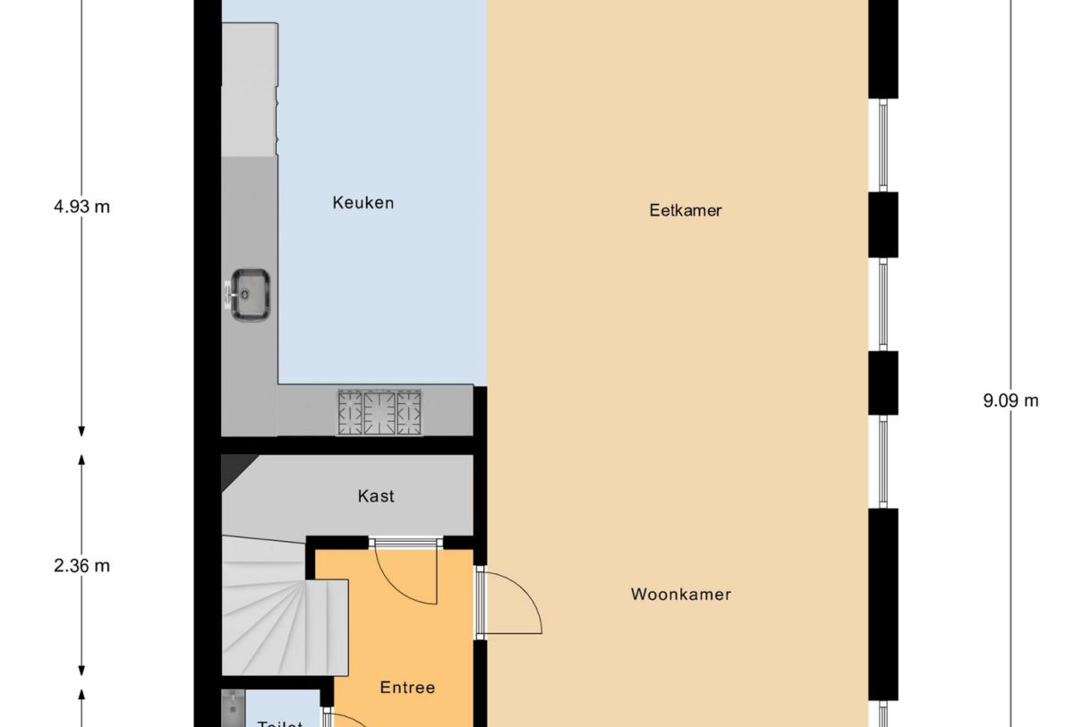 Te koop: Foto Woonhuis aan de J.J. Allanstraat 270 in Westzaan