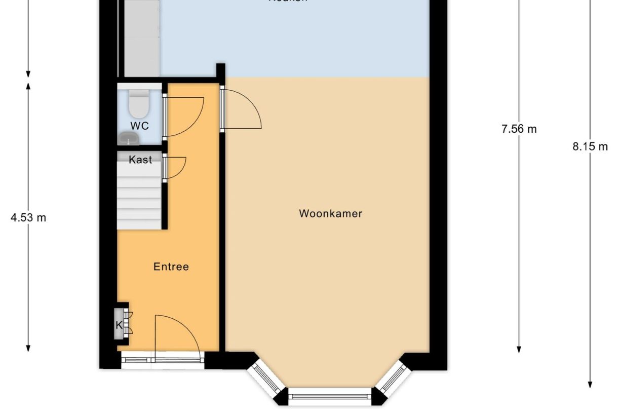 Te koop: Foto Woonhuis aan de Herengracht 111 in Zaandam