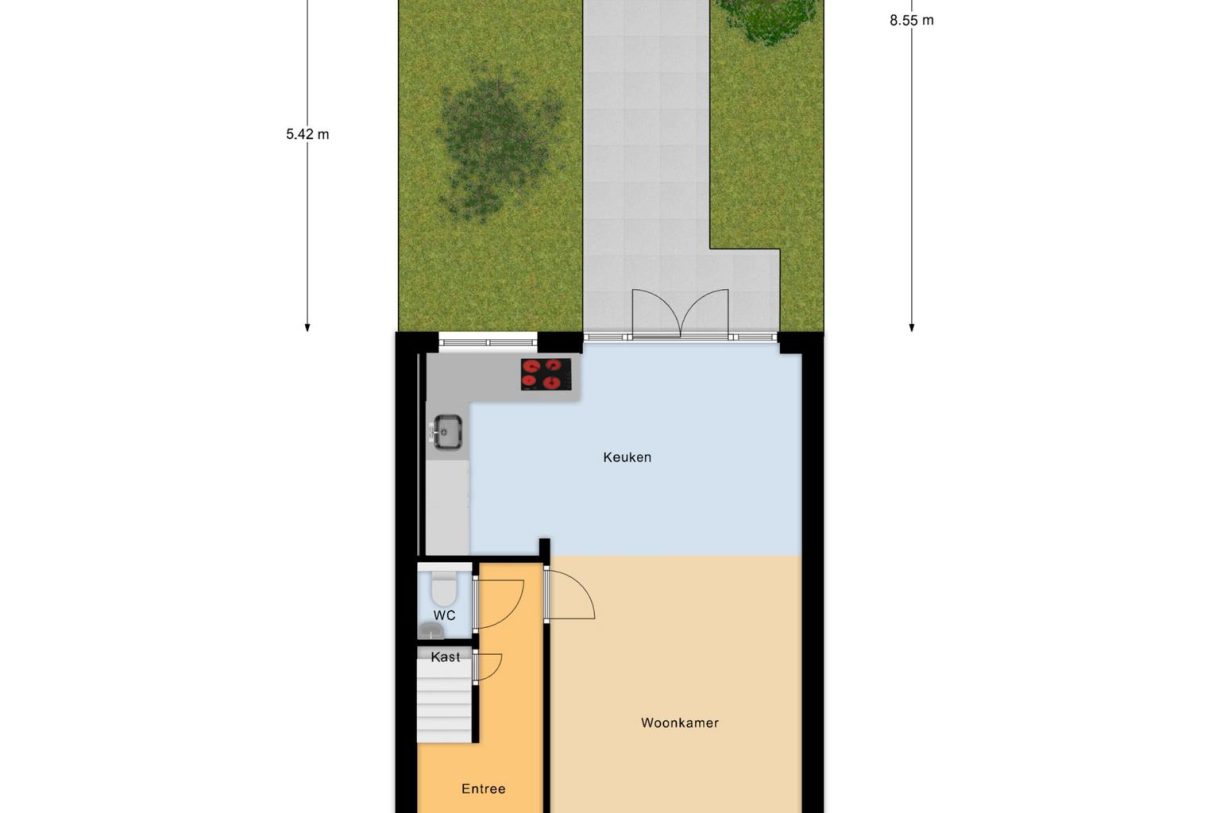 Te koop: Foto Woonhuis aan de Herengracht 111 in Zaandam