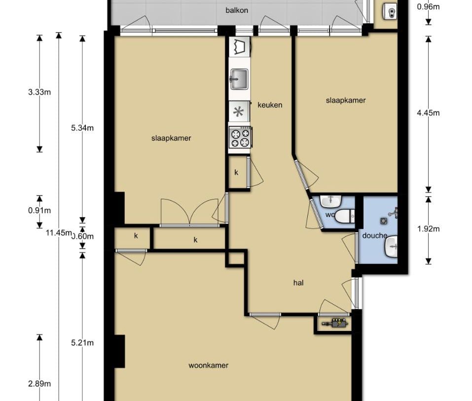 Te koop: Foto Appartement aan de Velperweg 50B 3 in Arnhem