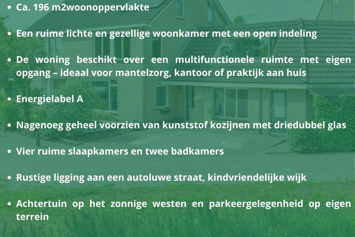 Te koop: Foto Woonhuis aan de Schoutstraat 26 in Ter Aar