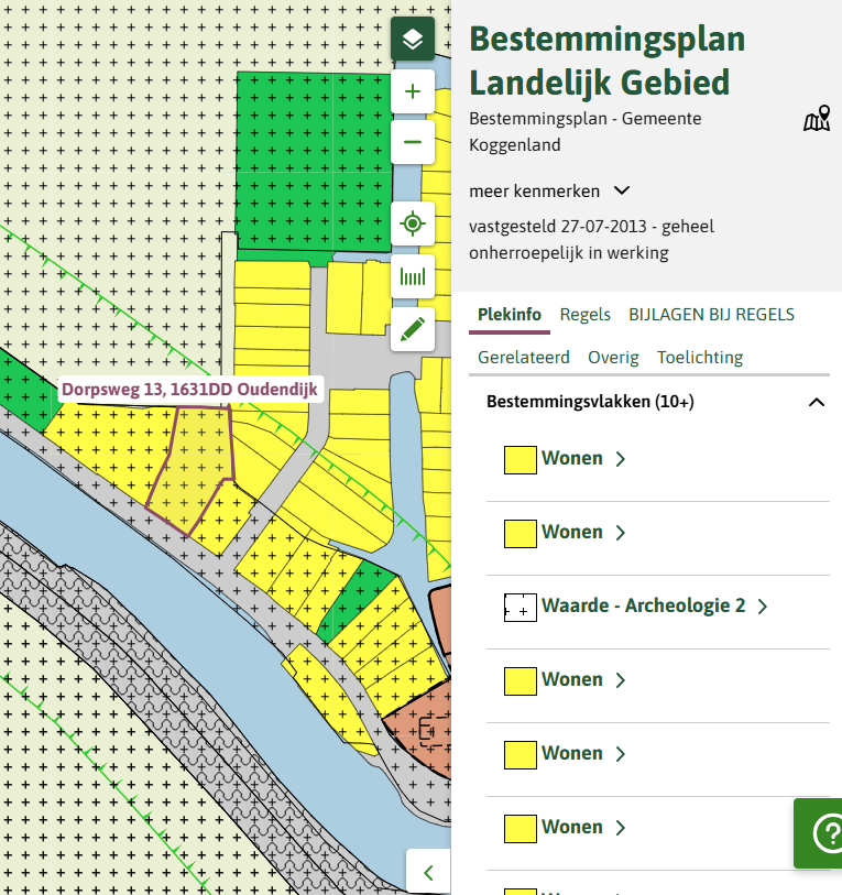 Te koop: Foto Woonhuis aan de Dorpsweg 13 in Oudendijk