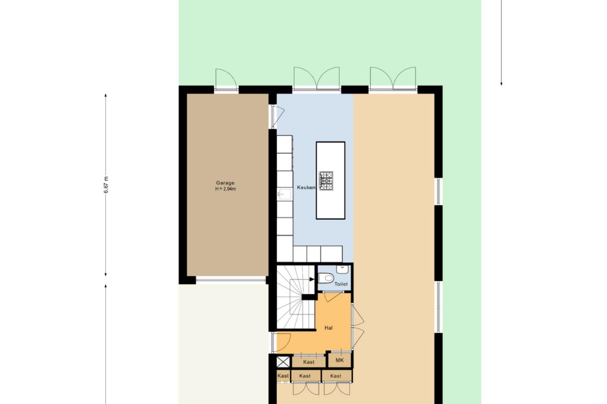 Te koop: Foto Woonhuis aan de Kweeklust 2 in Noordwijk