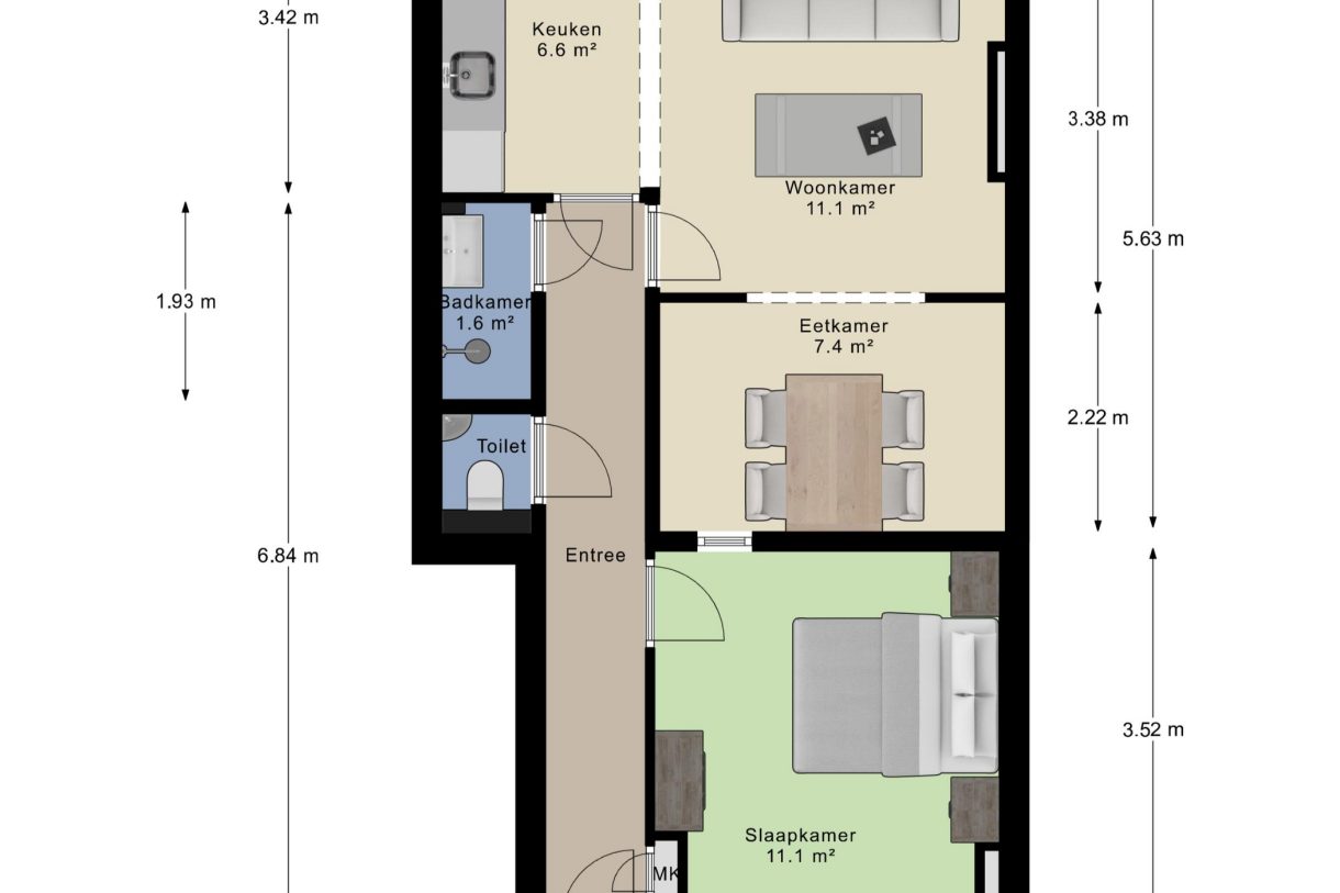 Te koop: Foto Appartement aan de Paulstraat 100 in Arnhem