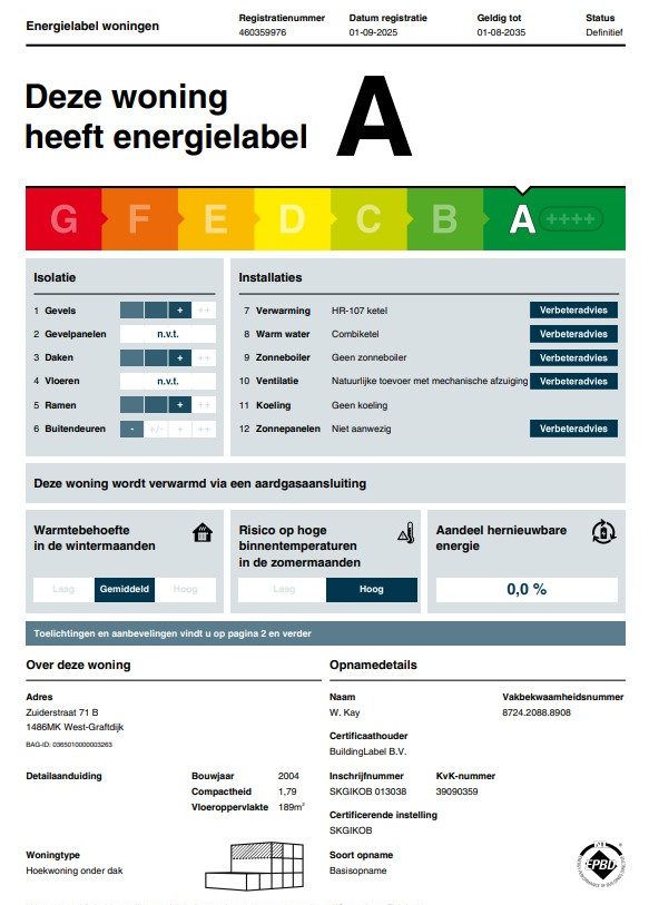 Te koop: Foto Appartement aan de Zuiderstraat 71b in West-Graftdijk
