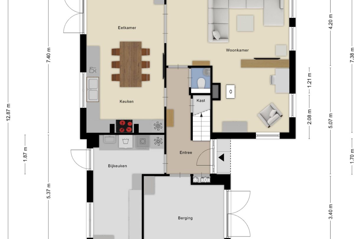 Te koop: Foto Woonhuis aan de Goudsbloemstraat 10 in Munnekezijl