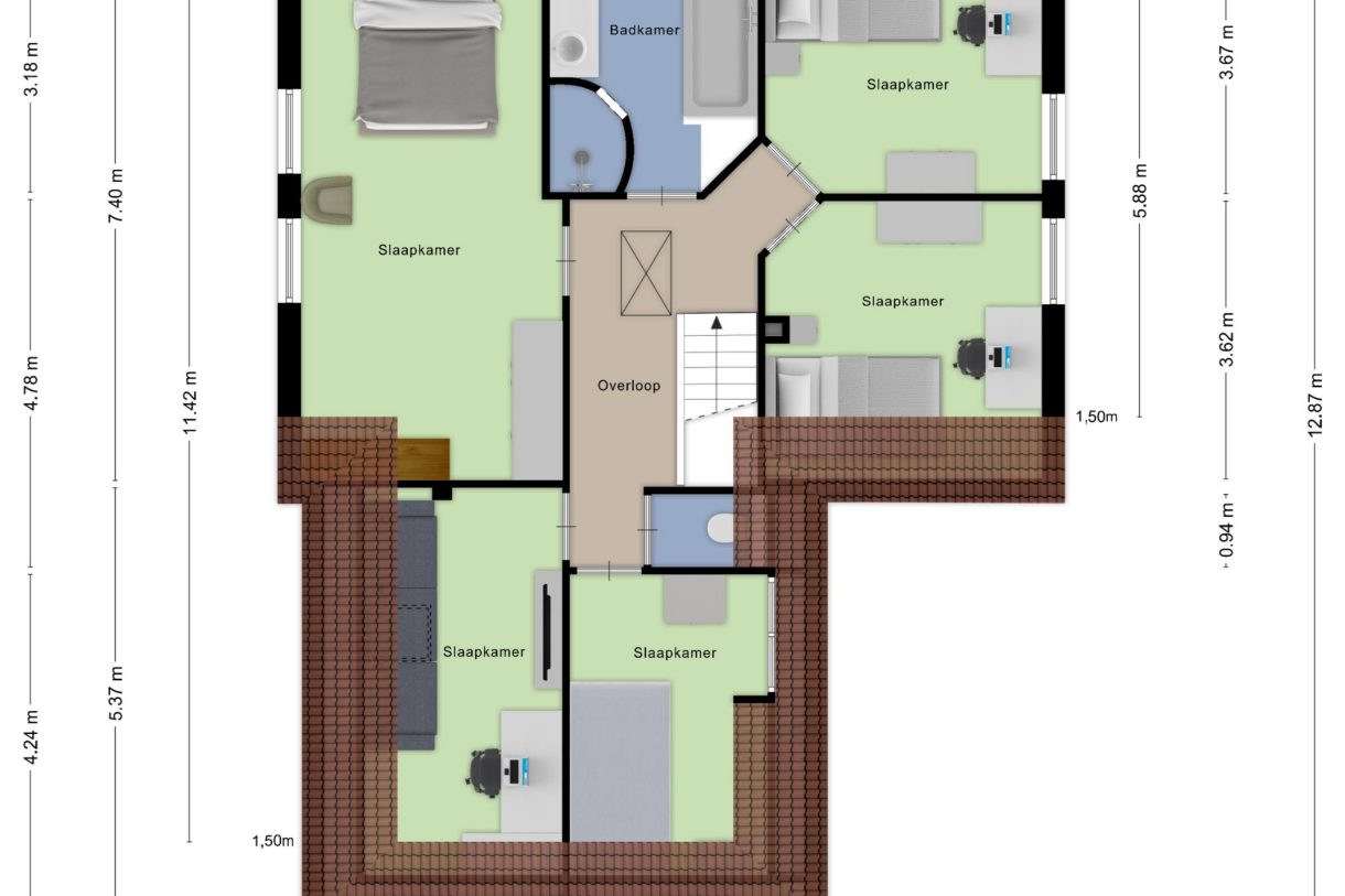 Te koop: Foto Woonhuis aan de Goudsbloemstraat 10 in Munnekezijl