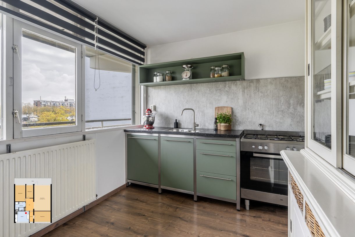 Te koop: Foto Appartement aan de Bachplein 135 in Schiedam