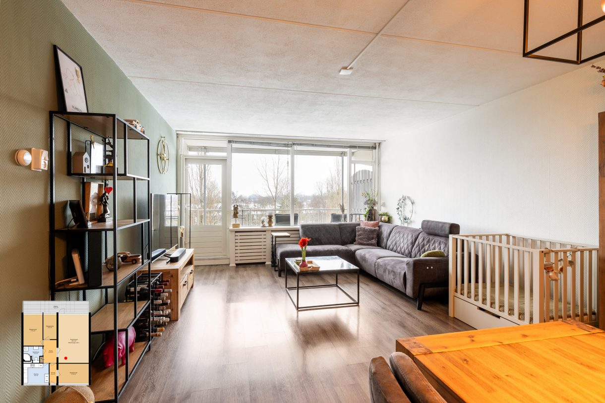 Te koop: Foto Appartement aan de Bachplein 504 in Schiedam