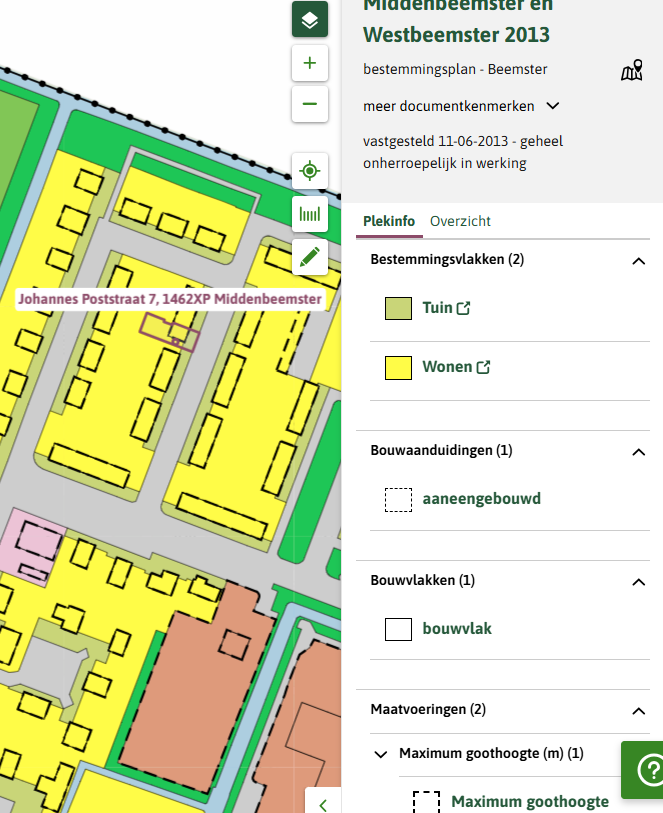 Te koop: Foto Woonhuis aan de Johannes Poststraat 7 in Middenbeemster