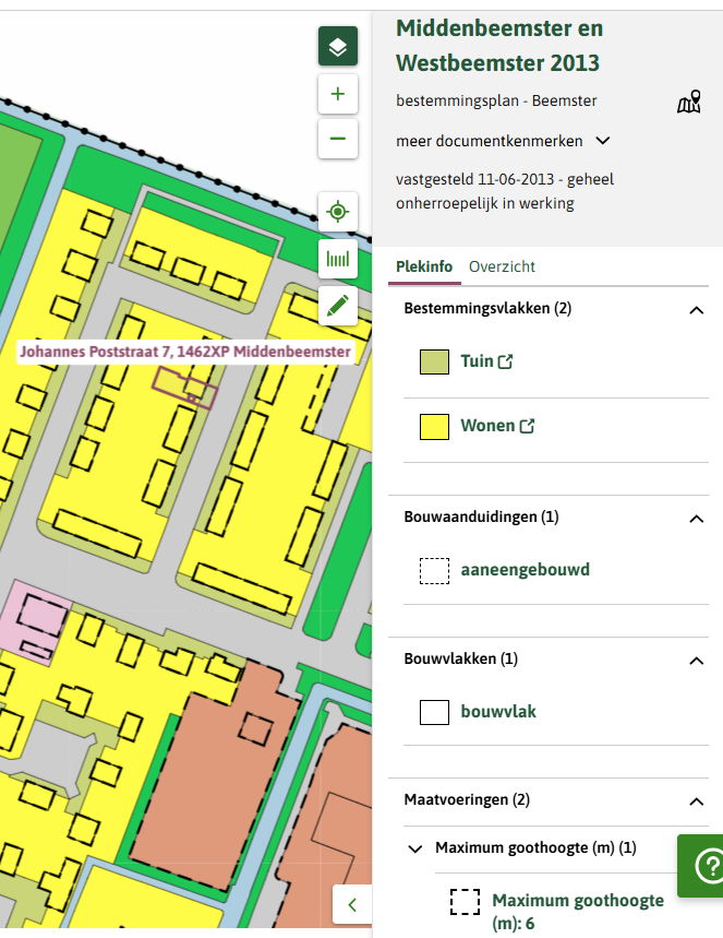 Te koop: Foto Woonhuis aan de Johannes Poststraat 7 in Middenbeemster