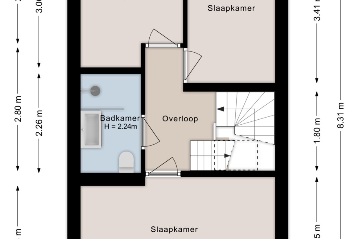 Te koop: Foto Woonhuis aan de Warmoesstraat 55 in Zwolle